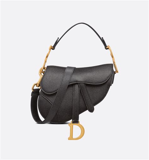 mini saddle bag dior black|dior mini saddle bag vintage.